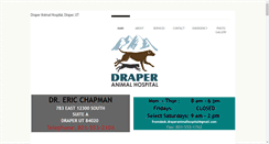 Desktop Screenshot of draperanimalhospital.com